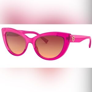 Versace Pink Cat-Eye Sunglasses